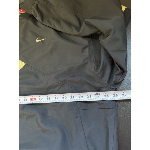 Nike CU 1/4 Zip Shell Black XL Mesh Lined Vented Jacket Team Colorado Buffaloes - Picture 11 of 13